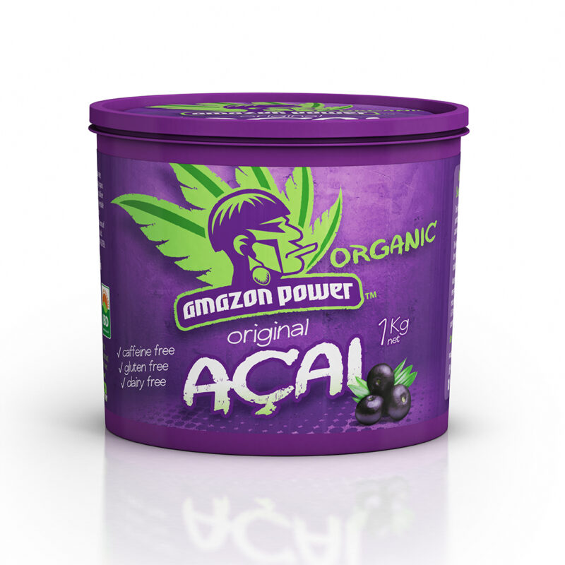 Buy Frozen Organic Acai 1kg Tub