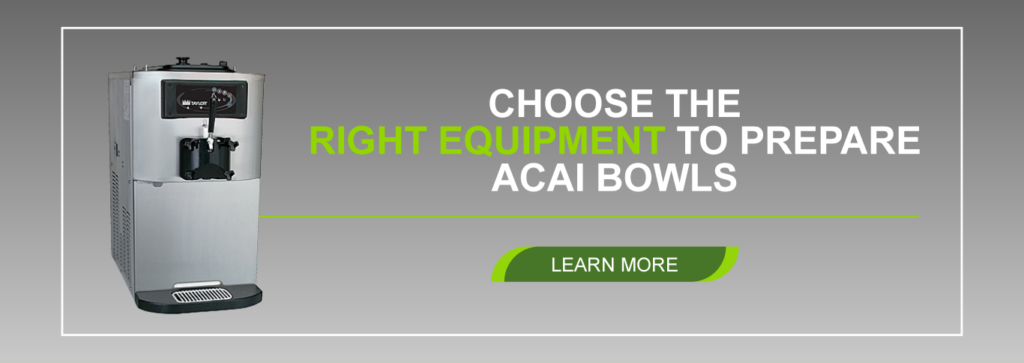 Get your Acai MAchine equipment